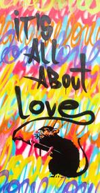 RAM - Vs Banksy Rat - It´s All About Love - XL Size, Antiek en Kunst