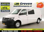 Volkswagen Transporter 2.0 TDI L2H1 | 140PK | DC | Airco |, Auto's, Volkswagen, Wit, Nieuw, Te koop