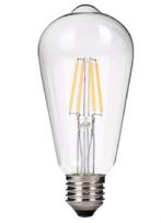 LED Filament - Dimbaar - E27 - ST64 | Warm wit Licht 2700k, Huis en Inrichting, Ophalen of Verzenden, Nieuw