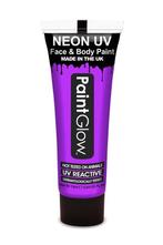Neon Face & Body paint paars UV G.I.D 10ml, Kleding | Dames, Ophalen of Verzenden, Nieuw