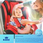 Autostoel - Isofix Autostoeltje - 1-12 jaar - Rood - KIDIZ®, Verzenden, Zo goed als nieuw