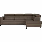 Leren hoekbank Nova - 2.5-zits arm links + Longchair arm, Huis en Inrichting, Banken | Bankstellen, 250 tot 300 cm, Bohemian, Industrieel, Modern, Scandinavisch