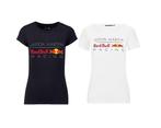Red Bull Racing Womens Large Logo Tee 2-Pack, Nieuw, Wit, Verzenden