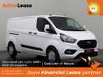 Ford Transit Custom Bestelbus L2 H1 2021 Diesel, Auto's, Ford, Zwart, Wit, Nieuw, Dealer onderhouden