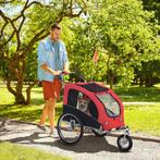 Hondenfietskar –  - Jogger model – Rood, Ophalen of Verzenden, Nieuw