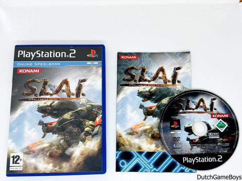 Playstation 2 / PS2 - S.L.A.I. - Steel Lancer Arena Internat, Spelcomputers en Games, Games | Sony PlayStation 2, Gebruikt, Verzenden