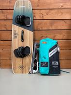 Complete kiteset: Eleveight RS 7m + Board + Bar, Kitesurf-set, Twintip, Ophalen of Verzenden, Zo goed als nieuw