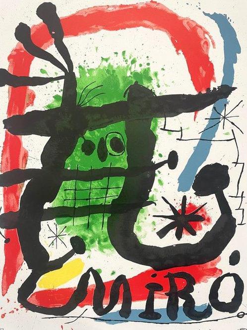 Joan Miró, (after) - Oeuvre Gravé - Original lithographic, Antiek en Kunst, Kunst | Tekeningen en Foto's