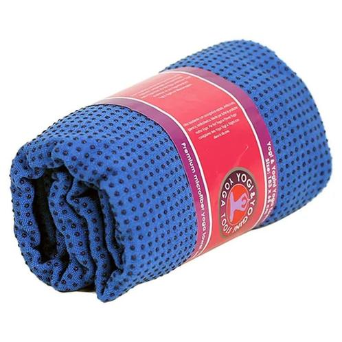 Yoga Handdoek PVC Antislip - Blauw, Sport en Fitness, Gezondheidsproducten en Wellness, Nieuw