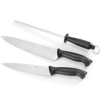 Messenset | RVS | Zwart | 3 Stuks HENDI, Verzenden, Nieuw in verpakking