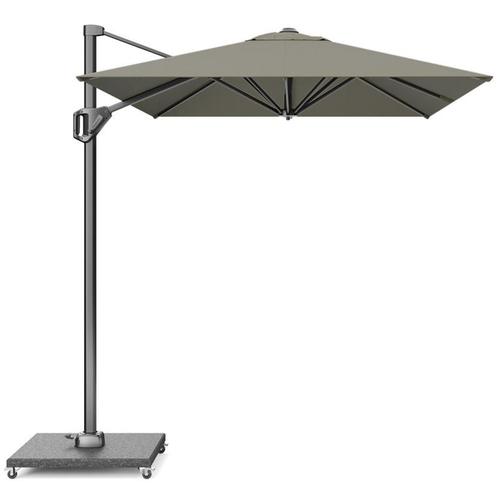 Voyager T1 zweefparasol 300x200 cm taupe, Tuin en Terras, Parasols, Nieuw, Ophalen of Verzenden
