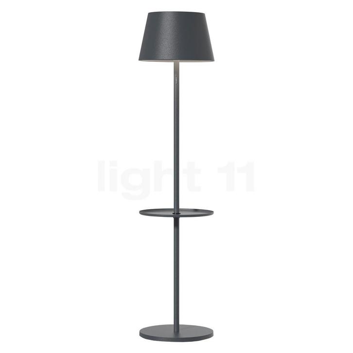 Sompex Garcon Acculamp LED, antraciet (Staande lampen), Huis en Inrichting, Lampen | Vloerlampen, Nieuw, Verzenden