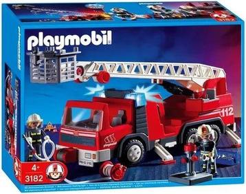 Playmobil Brandweer Ladderwagen – 3182 (Nieuw) beschikbaar voor biedingen