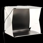 vidaXL Foto-opnamebox met LED inklapbaar 40x34x37 cm, Nieuw, Verzenden