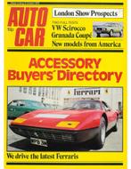 1974 AUTOCAR MAGAZINE 4067 ENGELS, Boeken, Auto's | Folders en Tijdschriften, Nieuw, Author