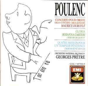 cd - Poulenc - Concerto Pour Orgue = Organ Concerto = Org..., Cd's en Dvd's, Cd's | Overige Cd's, Zo goed als nieuw, Verzenden