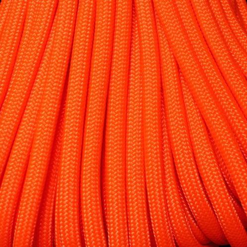 Neon Orange Paracord 550 - Type 3 - 15 meter #43, Hobby en Vrije tijd, Kralen en Sieraden maken, Overige typen, Nieuw, Ophalen of Verzenden