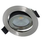 LED inbouwspot Varda Zilver 5W 420lm 60º DimToWarm Cri90..., Ophalen of Verzenden, Nieuw