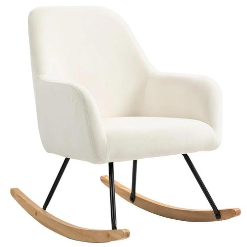 TRUUSK Schommelstoel Schommelstoel Met Armleuning, Houten Gl, Huis en Inrichting, Fauteuils, Nieuw, Verzenden