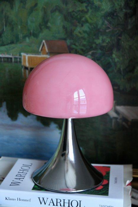 Tafellamp - Glas, Chroom - Bauhaus Space Age, Huis en Inrichting, Overige Huis en Inrichting