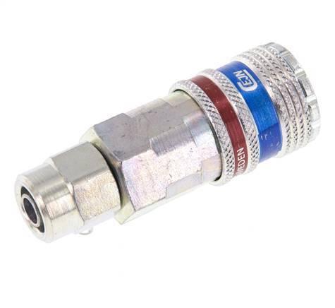 Staal/Messing DN 7.6 (7.2 Euro) Safety Luchtkoppeling, Doe-het-zelf en Verbouw, Overige Doe-het-zelf en Verbouw, Nieuw, Verzenden