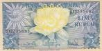 1959 Indonesia P 65ar 5 Rupiah Unc Replacement, Postzegels en Munten, Verzenden