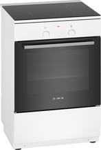 Bosch HLL09A020U vrijstaand inductie fornuis - wit, Witgoed en Apparatuur, Fornuizen, Verzenden, 60 cm of meer, Nieuw, 4 kookzones