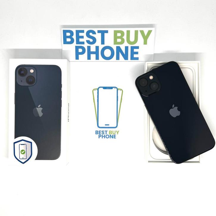 iPhone 13 128GB zwart /97% batt /zeer net /garantie, Telecommunicatie, Mobiele telefoons | Apple iPhone, Zonder abonnement, 128 GB