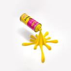 2FAST - Yellow Graffiti Tomato Soup Splash Sculpture
