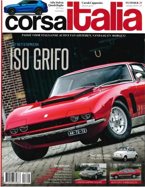 2018 CORSA ITALIA MAGAZINE 29 NEDERLANDS, Boeken, Auto's | Folders en Tijdschriften