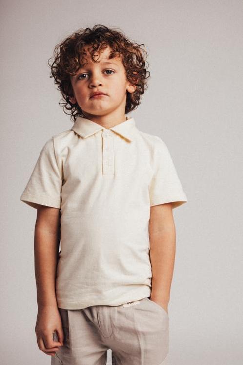 Vassal polo jersey vanilla  Baje studio Maat 86, Kinderen en Baby's, Babykleding | Maat 86, Nieuw, Ophalen of Verzenden
