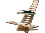 Wooden Laptopstandaard - Walnoothout, Huis en Inrichting, Verzenden, Nieuw