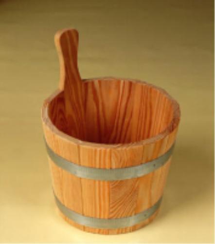 Sauna emmer lariks 5l, Tuin en Terras, Zwembad-toebehoren, Verzenden