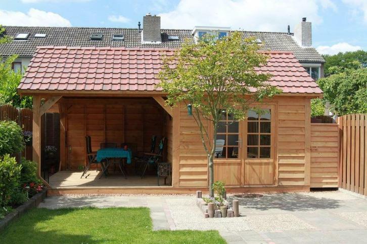 Douglas Eiken balken / planken /gevelbekleding / meubelhout+, Doe-het-zelf en Verbouw, Hout en Planken, 300 cm of meer, Balk, Nieuw