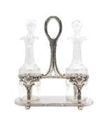 Tafelservies (5) - .800 zilver, Antiek en Kunst