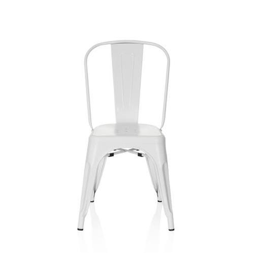 Vergaderstoel | Metaal | Mat Wit | Vantaggio Brush, Huis en Inrichting, Bureaus, Nieuw, Verzenden