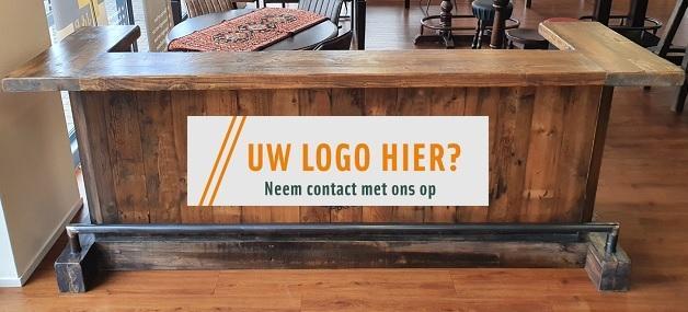 Robuuste Mancave bar met eigen logo, Zakelijke goederen, Horeca | Overige, Ophalen of Verzenden