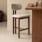 *WOONWINKEL* Wabi Sabi Barkruk Walnoot, Verzenden