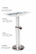 ARC Marine Telescopische tafelpoot 47,5-72 cm, Verzenden, Nieuw