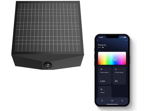 FlinQ Orion Smart Solar Wandlamp - Solar Tuinverlichting -, Huis en Inrichting, Lampen | Overige, Nieuw, Verzenden