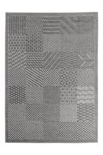 Buitenkleed | Ibiza | Patchwork | Grijs | 160x230 cm, Verzenden, Nieuw