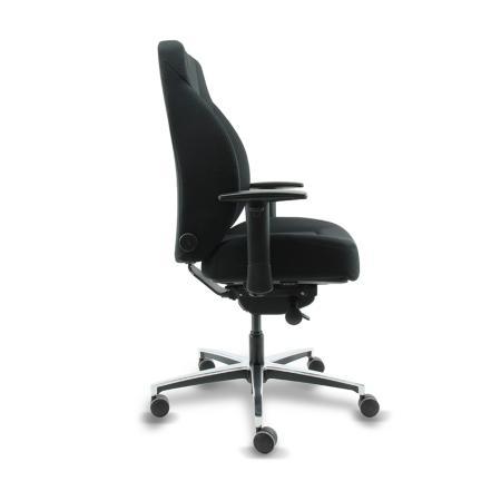 (MDK-107447) B1 bureaustoel – middelhoge rug, Mirage stof., Huis en Inrichting, Bureaus, Bureau, Nieuw, In hoogte verstelbaar