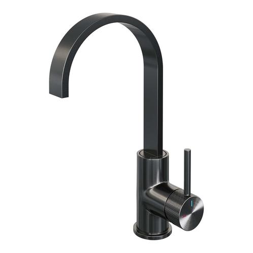 Wastafelmengkraan Brauer Gunmetal Carving Coldstart Opbouw, Doe-het-zelf en Verbouw, Sanitair, Kraan, Nieuw, Ophalen of Verzenden