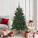 vidaXL Kunstkerstboom Groen 150 cm PVC en Metaal en Plastic, Diversen, Kerst, Verzenden, Nieuw
