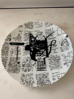 Ligne Blanche - Jean-Michel Basquiat - Bord - Porselein -, Antiek en Kunst