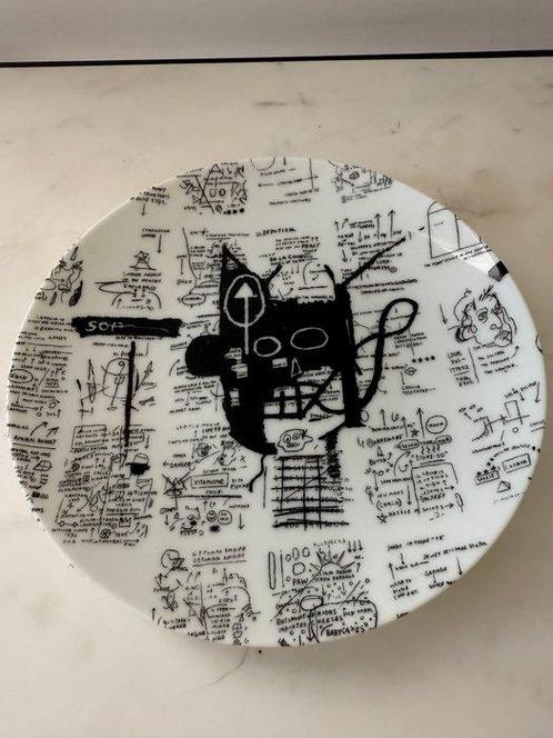 Ligne Blanche - Jean-Michel Basquiat - Bord - Porselein -, Antiek en Kunst, Antiek | Meubels | Stoelen en Banken