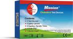 Mission 3 in 1 cholesterol teststrips 5 stuks, Verzenden, Nieuw