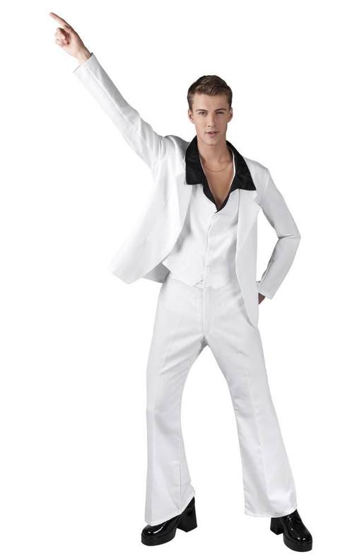 Disco Fever Kostuum John Travolta, Kleding | Heren, Carnavalskleding en Feestkleding, Nieuw, Verzenden