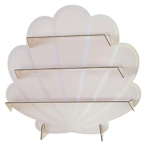 Tafeldecoratie Schelpen Standaard 43cm, Hobby en Vrije tijd, Feestartikelen, Nieuw, Verzenden