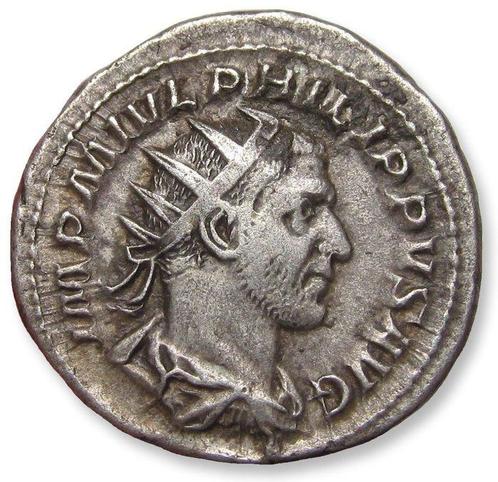 Romeinse Rijk. Philip I (244-249 n.Chr.). Antoninianus Rome, Postzegels en Munten, Munten | Europa | Niet-Euromunten